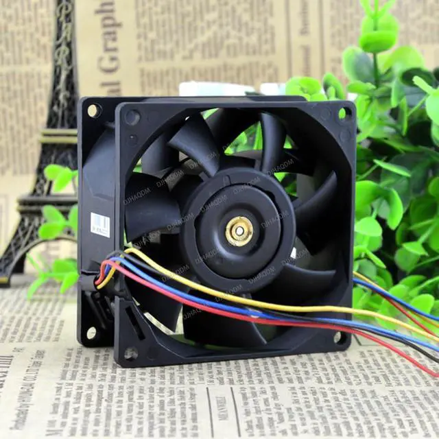 Alt view image 9 of 10 - Compatible for Delta FFB0812SHE 12V 0.87A 8038 8cm 4-Wire Cooling Fan