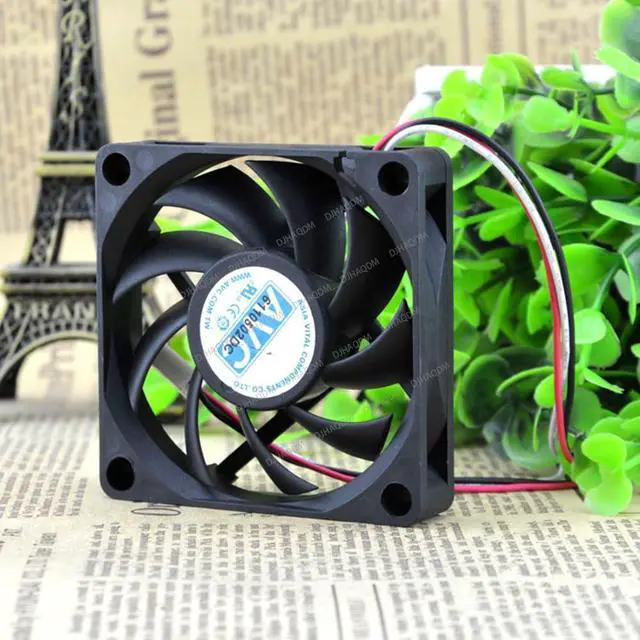 Alt view image 10 of 10 - Compatible for AVC DE07015B12U 12V 0.7A 7cm 7015 3-Wire Cooling Fan
