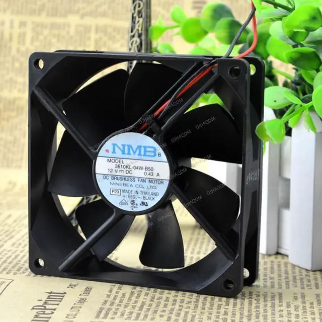 Alt view image 10 of 10 - Compatible for NMB 3610KL-04W-B50 12V 0.43A 9225 2-Wire Cooling Fan