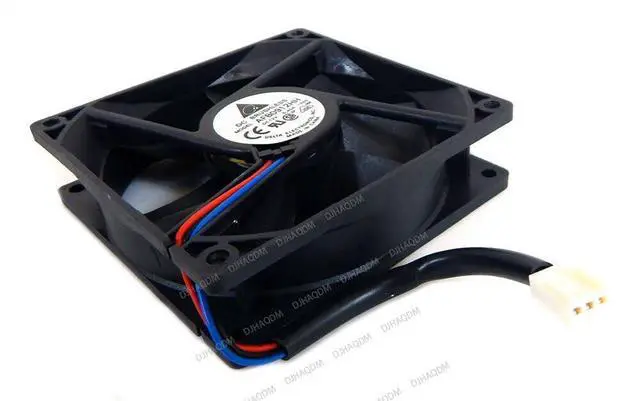 Alt view image 4 of 4 - Compatible for Delta AFB0912HH-F00 12V 0.40A 9225 92x92x25mm 3-Wire Cooling Fan