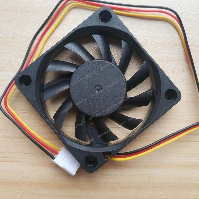 Alt view image 10 of 10 - Compatible for Delta EFB0612MA 12V 0.12A 6cm 60x60x10mm 6010 3-Wire Cooling Fan