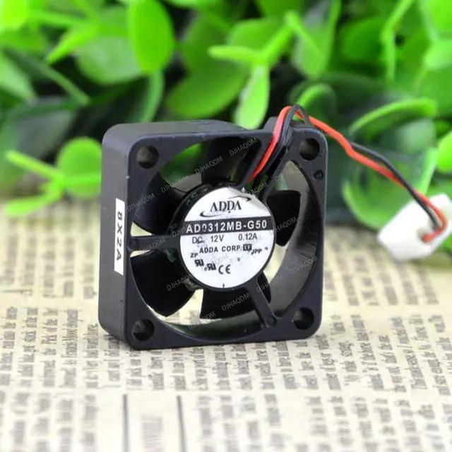 Alt view image 7 of 10 - Compatible for ADDA AD0312MB-G50 12V 0.12A 3cm 3010 2-Wire Cooling Fan