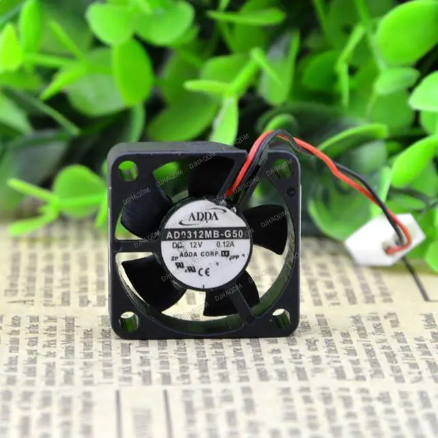 Alt view image 8 of 10 - Compatible for ADDA AD0312MB-G50 12V 0.12A 3cm 3010 2-Wire Cooling Fan
