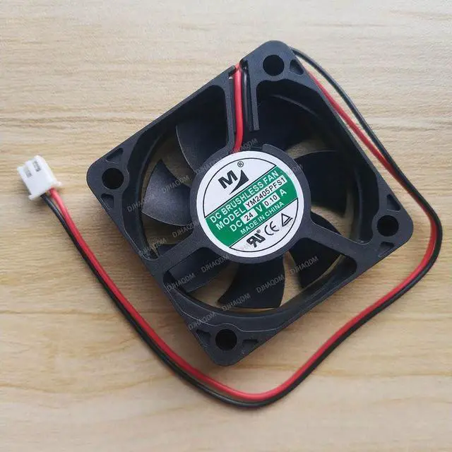 Alt view image 7 of 10 - Compatible for YM2405PFS1 24V 0.10A 50x50x15mm 5015 2-Wire Cooling Fan