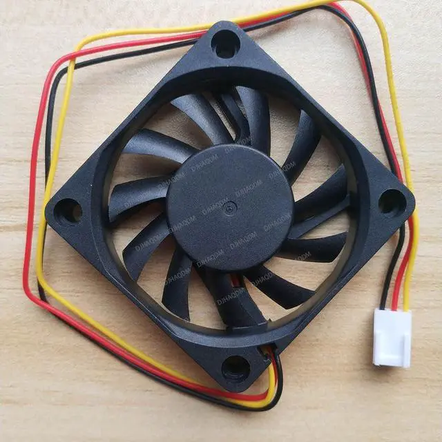 Alt view image 10 of 10 - Compatible for Delta EFB0612HHA 12V 0.25A 6cm 6010 3-Wire Cooling Fan