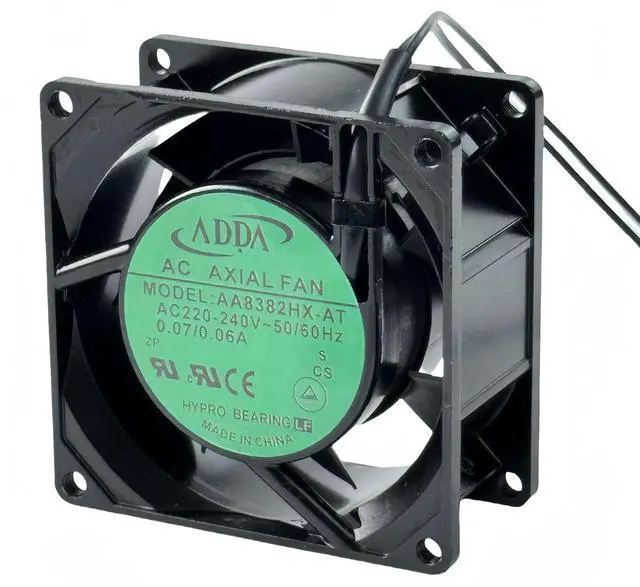 Alt view image 10 of 14 - for ADDA AA8382HX-AT 8038 AC Cooling Fan 220V-240V 0.06/0.07A 8CM 80X80X38mm 2-Wire AC AXIAL Fan
