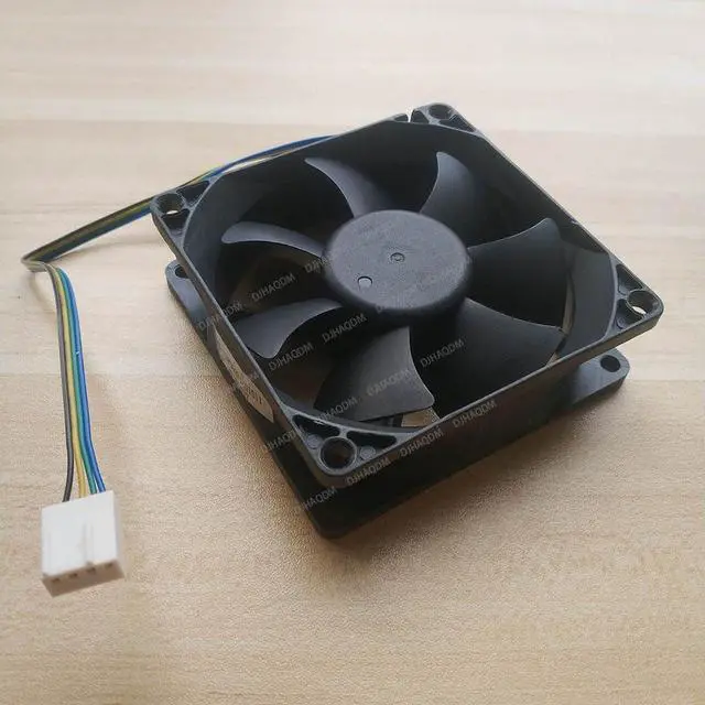 Alt view image 10 of 10 - Compatible for EVERFLOW F128025SU 12V 0.40A 80x80x25mm 8025 4-Wire Cooling Fan
