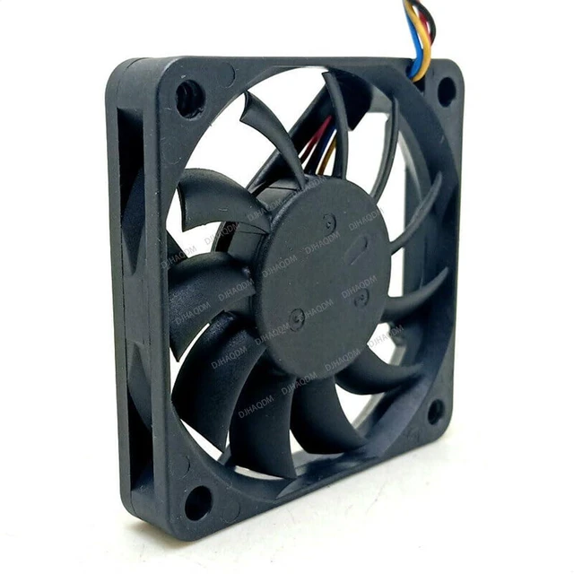 Alt view image 6 of 8 - Compatible for AVC DA06010B12U 12V 0.40A 6010 60x60x10mm PWM 4-Wire Cooling Fan