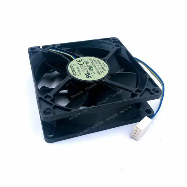Alt view image 8 of 8 - Compatible for Everflow F128025SU 12V 0.4A 8025 80x80x25mm 4-Wire Cooling Fan