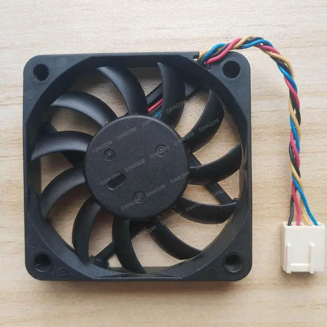Alt view image 9 of 10 - Compatible for AVC DA06010B12U 12V 0.40A 60x60x10mm 6010 4-Wire Cooling Fan