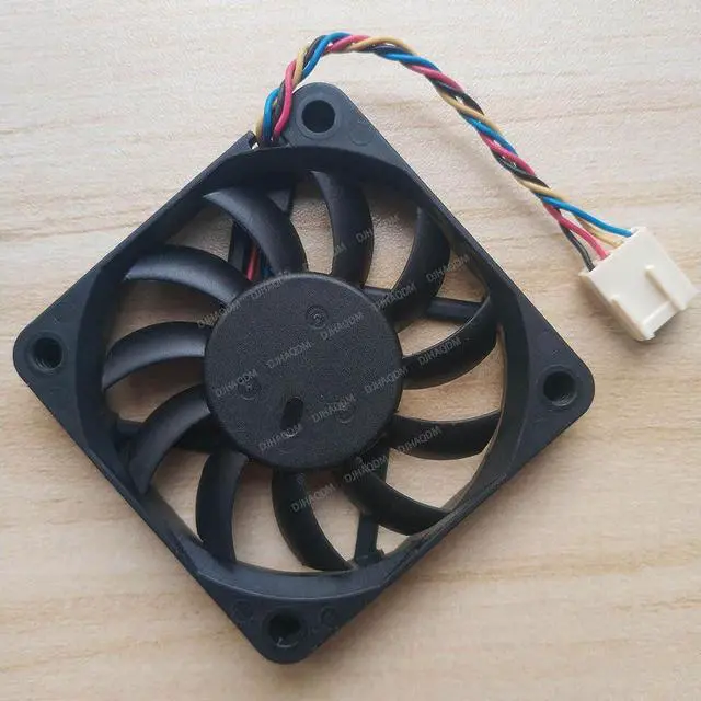 Alt view image 10 of 10 - Compatible for AVC DA06010B12U 12V 0.40A 60x60x10mm 6010 4-Wire Cooling Fan