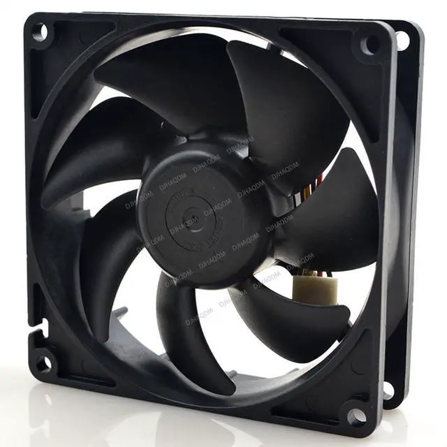Alt view image 8 of 8 - Compatible for SANYO 9AH0912P4H041 12V 0.17A 9cm 9225 4-Wire Cooling Fan