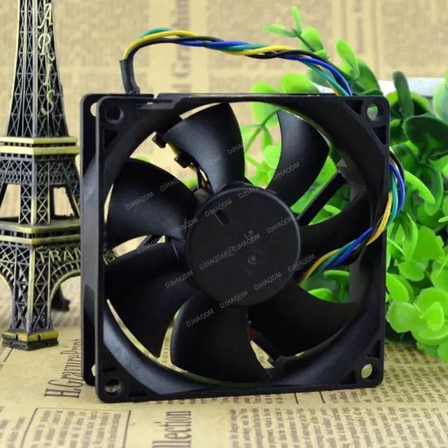 Alt view image 10 of 10 - Compatible for FOXCONN PVA080G12Q 12V 0.65A 8cm 8025 4-Wire Cooling Fan