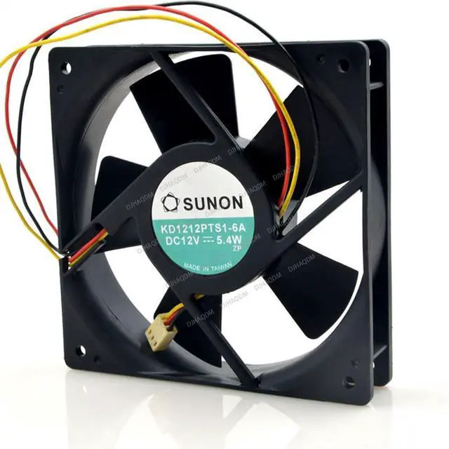 Alt view image 7 of 10 - Compatible for SUNON KD1212PTS1-6A 12V 5.4W 12cm 12025 3-Wire Cooling Fan