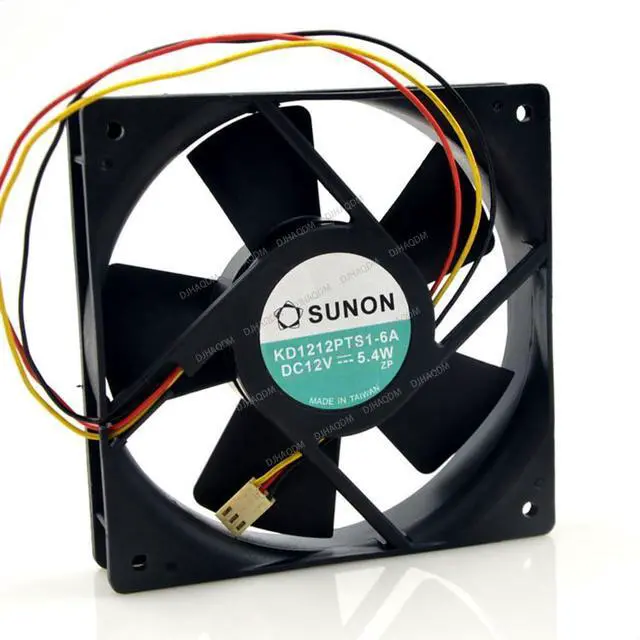 Alt view image 8 of 10 - Compatible for SUNON KD1212PTS1-6A 12V 5.4W 12cm 12025 3-Wire Cooling Fan