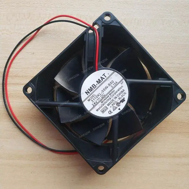 Alt view image 7 of 10 - Compatible for NMB-MAT 3110KL-05W-B50 24V 0.15A 8025 8cm 2-Wire Cooling Fan