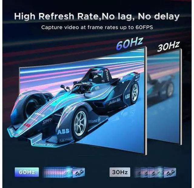 Alt view image 13 of 14 - AOMOPROING Video Capture Card, Audio Video Capture Card, USB 3.0 Capture Card 4K HDMI Loop-Out, 1080P 60FPS/2K 30FPS Video Game Capture for Streaming Works for PS5/Switch/Camera/PC/OBS(Black)