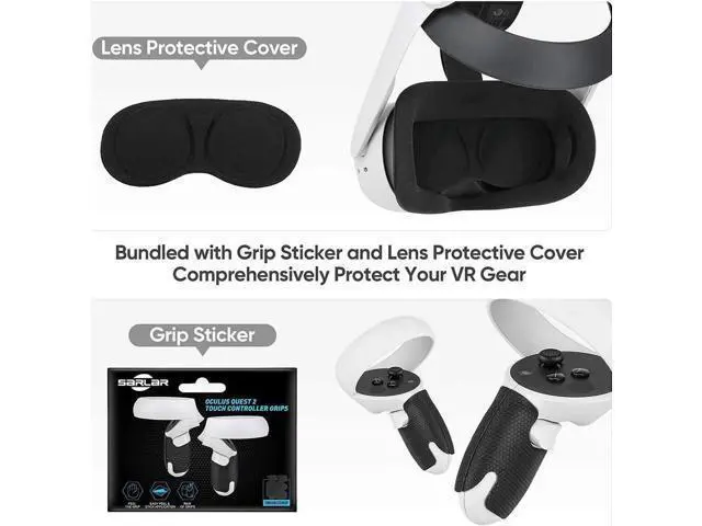 Alt view image 8 of 12 - for Oculus Quest 2 Carry Case, Hard Carrying Case for Oculus Quest 2/Elite Version VR Gaming Headset and Touch Controllers Accessories, Suitable for Travel and Home Storage (Gray)