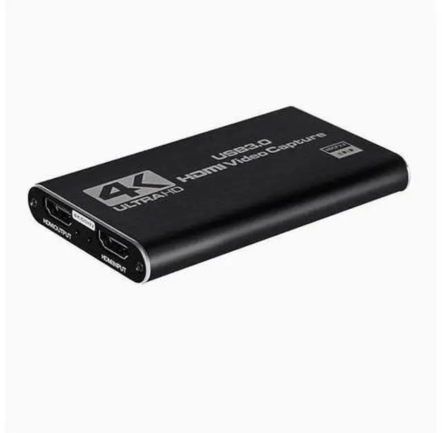Alt view image 5 of 8 - 4K loop out 1080P capture card HDMI video game capture live camera obs recording capture card