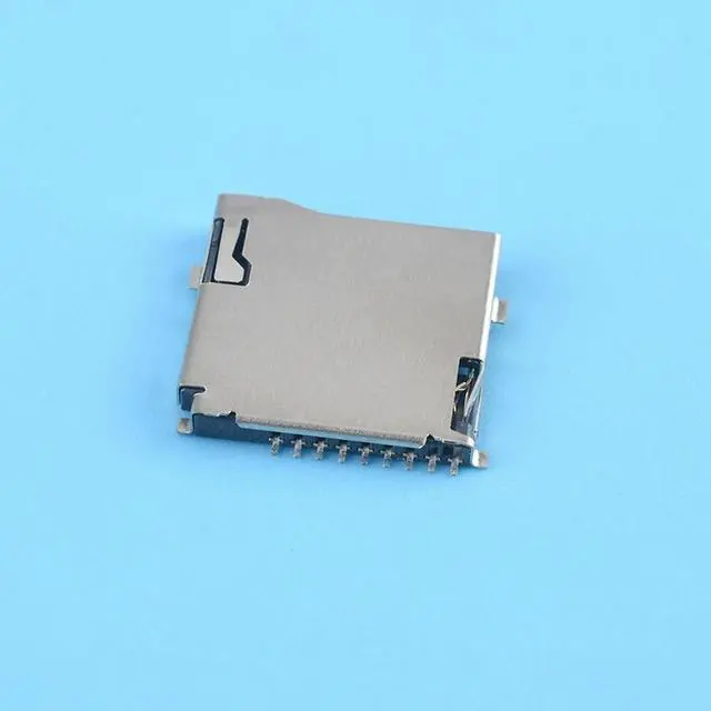 Alt view image 3 of 4 - SD Card Socket Adapter Automatic PCB Connector SD card slot connectors,TF card deck, fit for phone, tablet, Vehicle Naviga
