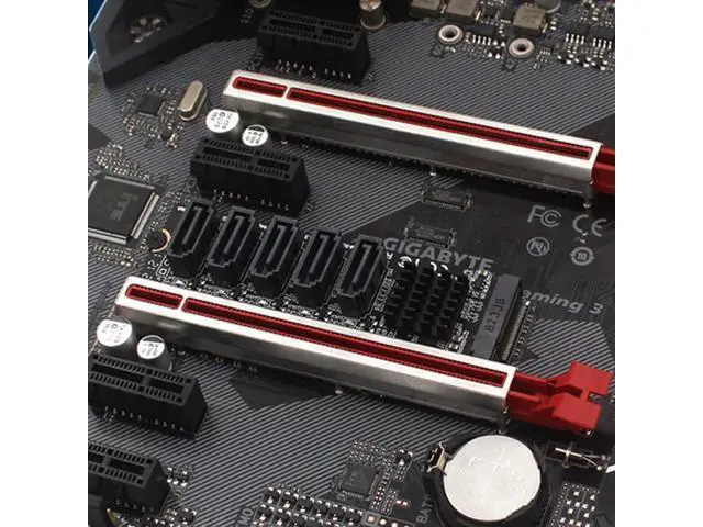 Alt view image 14 of 14 - 5 Ports M.2 to SATA Adapter, B+M Key NGFF 1 to 5 SATA 3.0 Port Expansion Card with JMB575 Chip/LED Indicator
