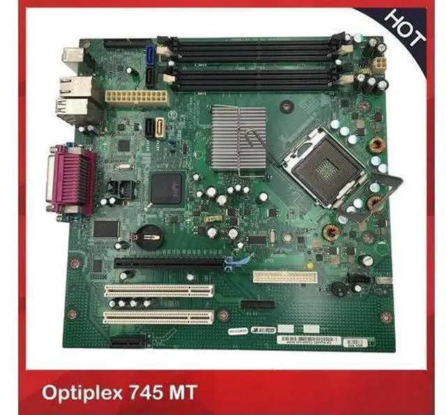 Alt view image 4 of 6 - Working for Desktop Motherboard Optiplex 745 MT Socket 775 DDR2 BTX TY565 RF703 KW626 HR330 Test Before Shipment