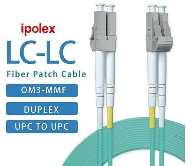 Alt view image 10 of 14 - 3m (10ft) OM3 LC to LC Fiber Patch Cable & Pack of 2 10GBase-SR SFP+ Transceiver