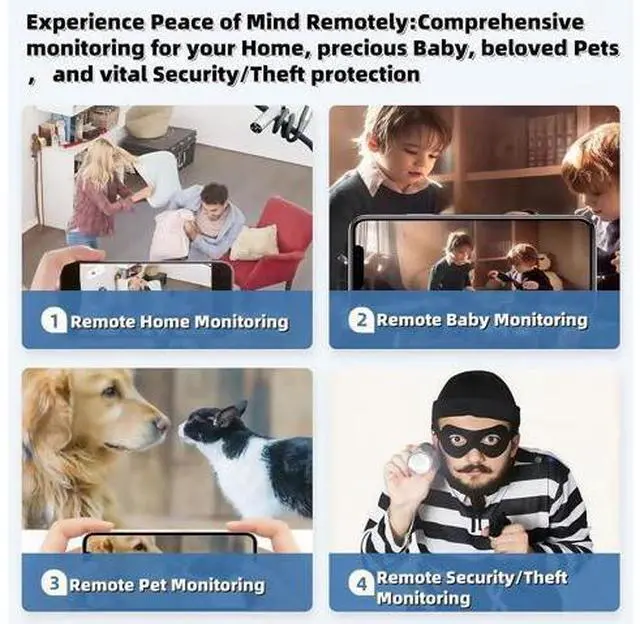 Alt view image 11 of 12 - PIEPIE Hidden Camera - Wireless WiFi Small Camera with 10H Battery, Real-Time App Monitoring for Home Indoor Use, Bendable Design