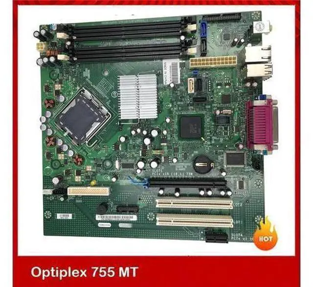 Alt view image 4 of 6 - Desktop Motherboard for for Optiplex 755 MT 0GM819 GM819 JY065 0JY065 Y255C 0Y255C DDR2 LGA775 Q35 Test Before Shipment