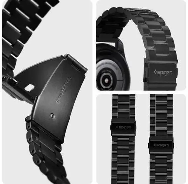 Alt view image 10 of 12 - For Samsung Galaxy Watch 3 45mm Band Strap (2020) / Galaxy Watch 46mm Band (2018) / OnePlus Watch Band / Gear S3 Frontier Band / S3 Classic Band Strap