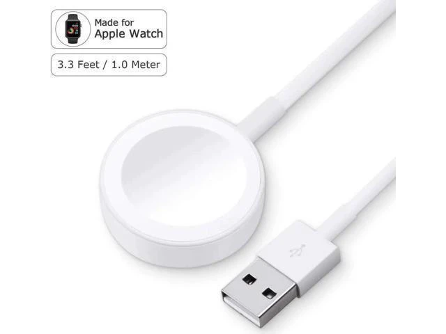 Alt view image 8 of 14 - Apple Watch Charger iWatch Charger Charging Cable Magnetic Wireless Portable Charger Pad 3.3 ft Charging Cable Cord for Apple Watch Series 3 2 1 All 38mm 42mm iWatch