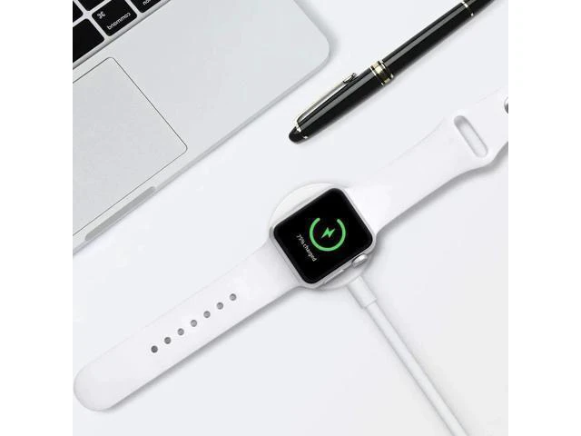 Alt view image 11 of 14 - Apple Watch Charger iWatch Charger Charging Cable Magnetic Wireless Portable Charger Pad 3.3 ft Charging Cable Cord for Apple Watch Series 3 2 1 All 38mm 42mm iWatch