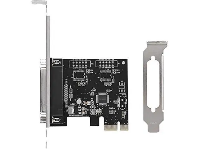 Alt view image 6 of 10 - PCIE to Parallel Port Card, Print Port LPT PCI-E LPT Printer Card Adapter DB25, for Windows, MAC and Linux. Suitable for Printers, Programmers, Scanners, etc.