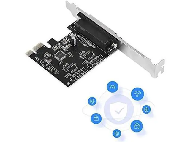 Alt view image 9 of 10 - PCIE to Parallel Port Card, Print Port LPT PCI-E LPT Printer Card Adapter DB25, for Windows, MAC and Linux. Suitable for Printers, Programmers, Scanners, etc.