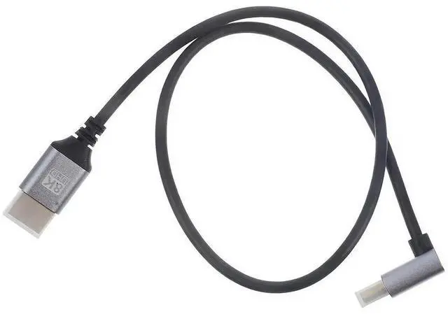 Alt view image 6 of 6 - 8K Hd Monitor Connector Downwards Angle Male to Male Video Cable TV Pc Laptop Display Wire High .1 Video Cord for Home