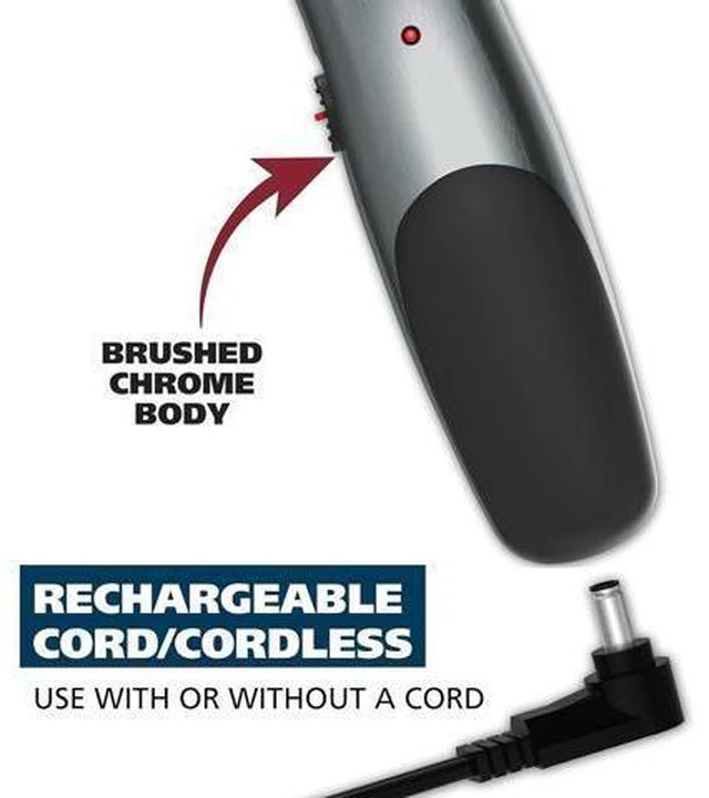 Alt view image 11 of 14 - Wahl Groomsman Corded or Cordless Beard Trimmer for Men - Rechargeable Grooming Kit for Facial Hair - Beard Trimmer & Groomer - Model 9918-6171V