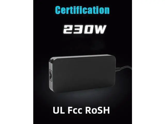 Alt view image 9 of 10 - 230W Laptop Charger for Asus Rog Zephyrus M15 M16 G16 GU501G GU501GM GU501 GM501GM GM501GS GM501G GM501 GU502GV GU502GU GU502G GU502LW GU502LWS GU502LU GU502LV GU502L GU502 GU603HE Adapter