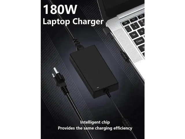 Alt view image 12 of 12 - 180W 19.5V 9.23A Charger AC Adapter for Ac-er Nitro 5 7 Acer Predator Helios 300 PH317-53-77YL PH317-54-70Z5 Acer Predator Triton 300 PT315-52-73WT PT315-52-7337 Laptop Power Adapter (5.5mm*1.7mm)