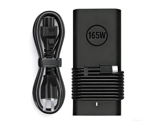 Alt view image 6 of 10 - 165W USB-C Gan Laptop Charger Compatible with Dell Pro Max 16 18 Plus MB16250 MB18250, Pro Max 16 Premium MA16250, Precision 5680 5690 Laptop Type C AC Adapter Power Cord