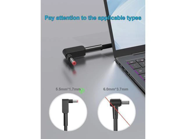 Alt view image 9 of 14 - 230W AC Charger Compatible with Acer Predator Helios Neo 16 14 16S 300 PHN16-71 PHN16S-71 PHN14-71 Triton 14 16 300 500 Nitro 5 16 17 14 AN17-51 AN16-52 AN517 AN515 AN18-61 AN14-41 Laptop