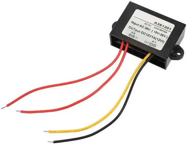 Alt view image 3 of 4 - AC36V to DC12V Plastic AC DC Power Supply Converter Power Supply Module Adapter