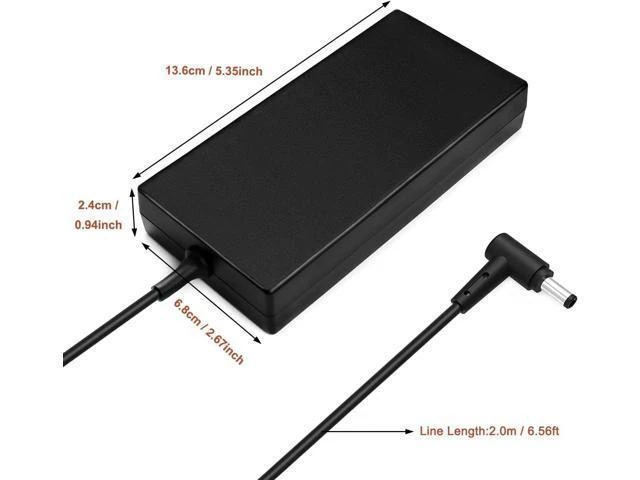 Alt view image 13 of 14 - 120W Charger for msi Laptop Charger msi gf63 gv15 GV15-Thin-11SC GF63 Thin 10 11 12Th Intel core Laptop ms-16r5 ms-16r6 ms-16r7 adp-120vh d a17-120p2a