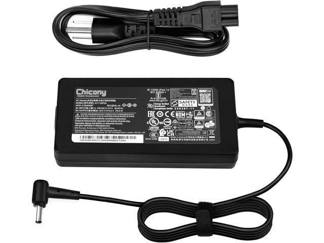 Alt view image 12 of 14 - 120W Charger for msi Laptop Charger msi gf63 gv15 GV15-Thin-11SC GF63 Thin 10 11 12Th Intel core Laptop ms-16r5 ms-16r6 ms-16r7 adp-120vh d a17-120p2a
