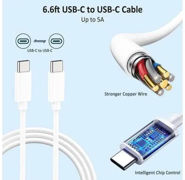 Alt view image 11 of 14 - Replacement for Mac Book Pro Charger 61W USB C Charger Power Adapter for MacBook Pro 13 Inch/12 Inch 2021 2020 2019 2018 2017 2016 for Mac Book MacBook Air 13/12 Inch Type C Power Cord Supply