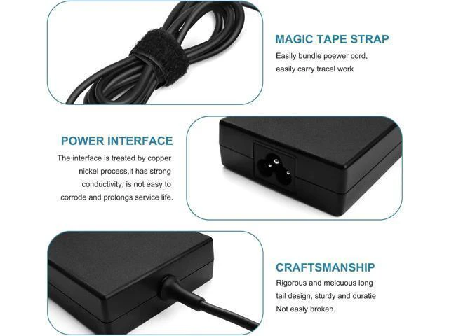 Alt view image 11 of 14 - 120W Charger for msi Laptop Charger msi gf63 gv15 GV15-Thin-11SC GF63 Thin 10 11 12Th Intel core Laptop ms-16r5 ms-16r6 ms-16r7 adp-120vh d a17-120p2a