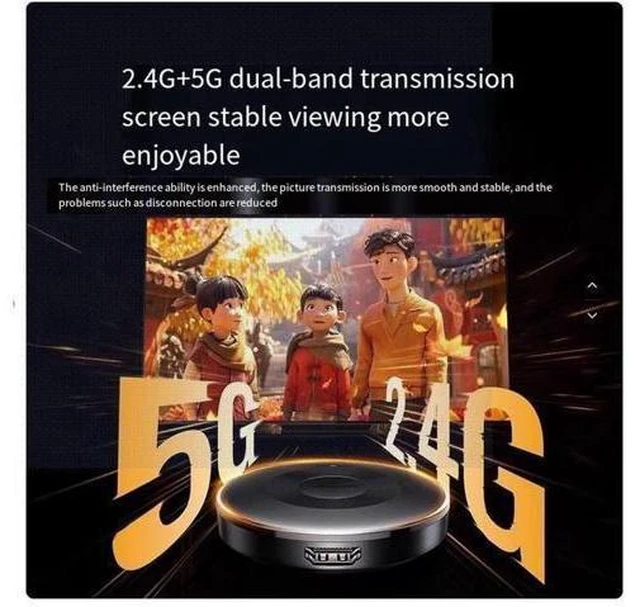 Alt view image 7 of 10 - ugreen 4K 60HZ screen projector Mobile phone and TV wireless hdmi connection transfer monitor computer projector transmission