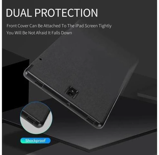 Alt view image 11 of 12 - Case for Samsung Galaxy Tab S4 10.5 Inch 2018 Tablet Model SM-T830 T835 T837 Cover with S Pen Holder Auto Sleep Wake