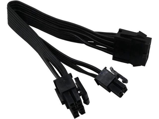 Alt view image 5 of 8 - (2-PCS ) CPU 8 Pin Female to CPU 8 Pin ATX 4 Pin Male Power Supply Converter Adapter Extension Cable for Motherboard 9.5-inch(24cm)