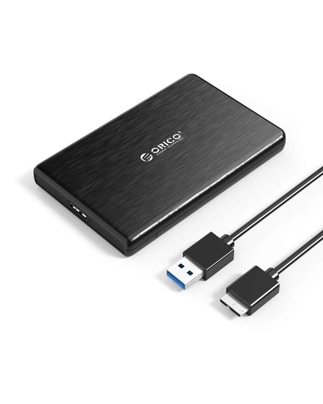 Alt view image 13 of 14 - 2.5 inch External Hard Drive Enclosure USB 3.0 to SATA III for 7mm and 9.5mm SATA HDD SSD 25PW1-U3 + 2189U3