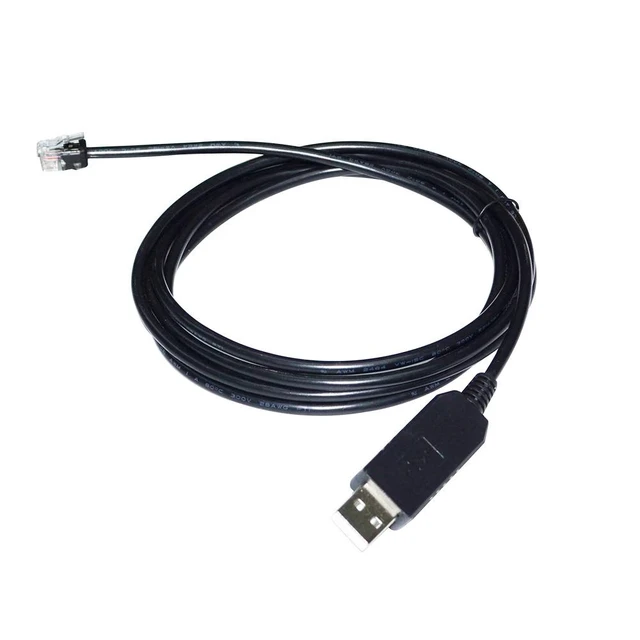 Alt view image 9 of 13 - FTDI FT232RL USB TO RJ9 4P4C PLUG RS232 SERIAL COMMUNICATION DEBUG CABLE FOR SERVOTRONIX CDHD CDHD2 SERVO BH86 C7 PORT TO PC 0.8M Length(1.8M Length)